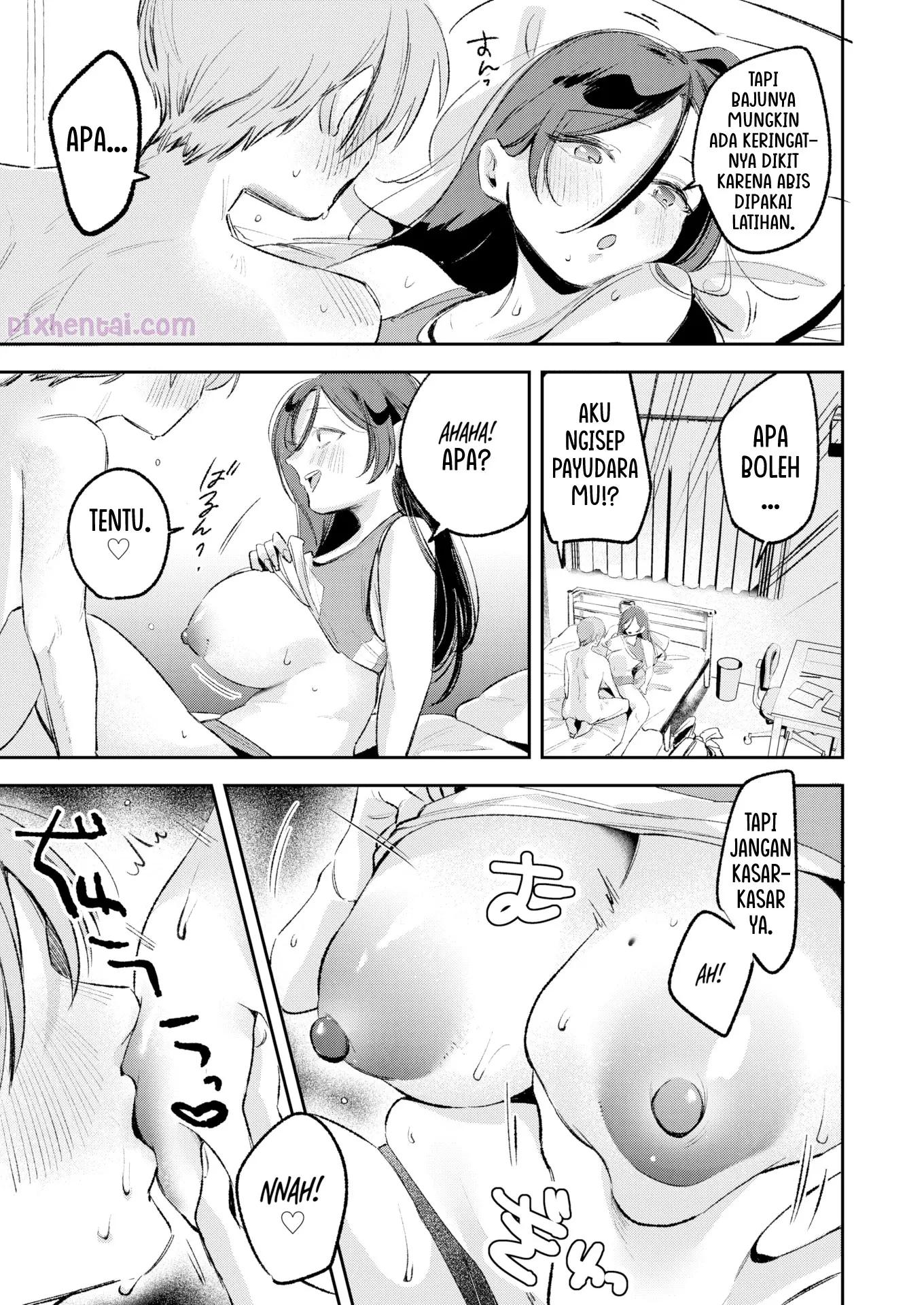 Komik hentai xxx manga sex bokep Ane no tomodachi ni fude-oroshi shite morau hanashi 21
